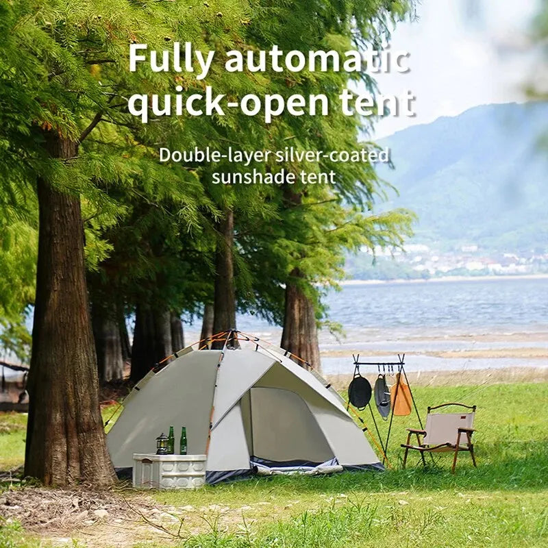 HookUpCo. Automatic Folding Tent for 3-4 People - HookUpCo.