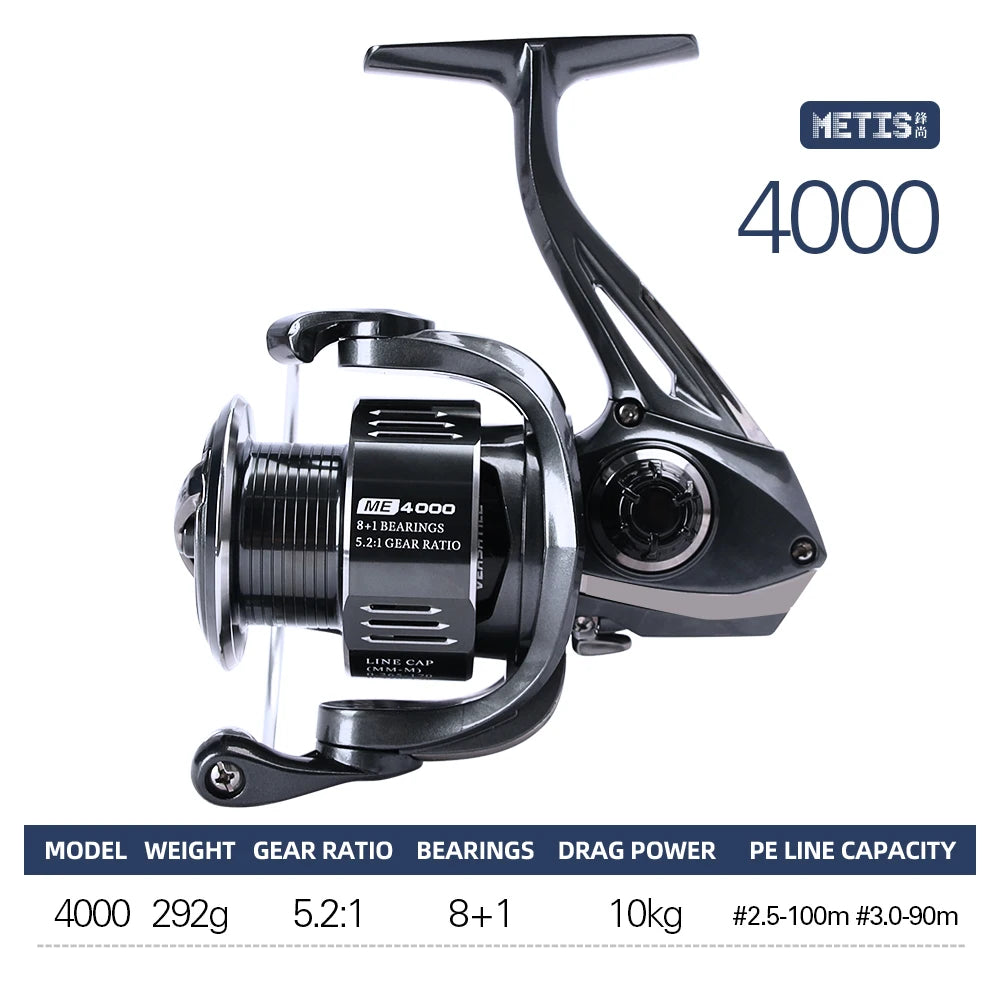 HookUpCo. Tsurinoya Metis Spinning Fishing Reel