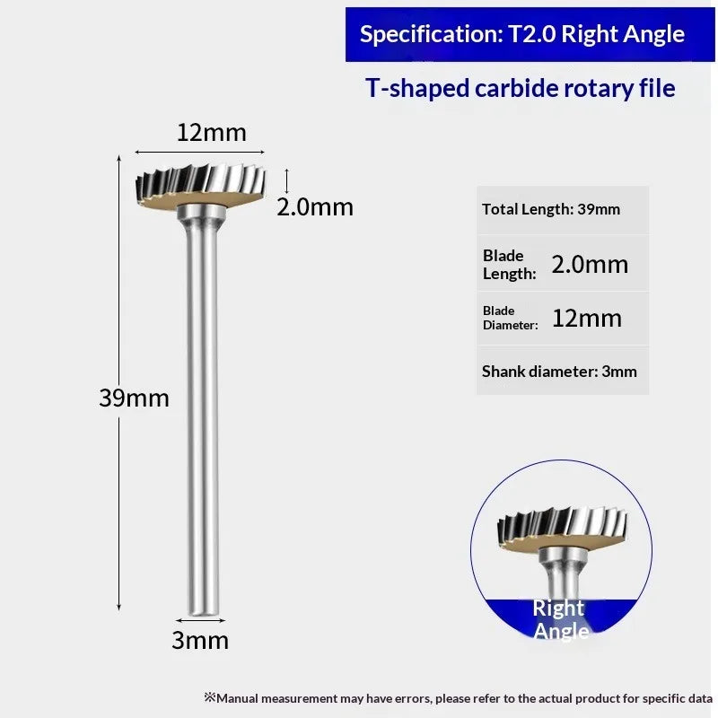 HookUpCo. Tungsten Rotary File for Metal Engraving