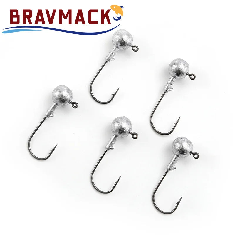 HookUpCo. 10pcs Jig Head Hooks for Fishing - HookUpCo.