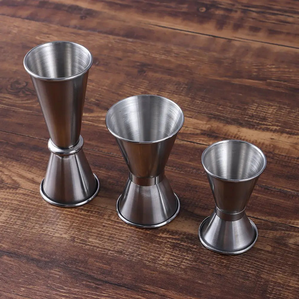 Stainless Steel Dual Shot Measure Cup for Cocktails
