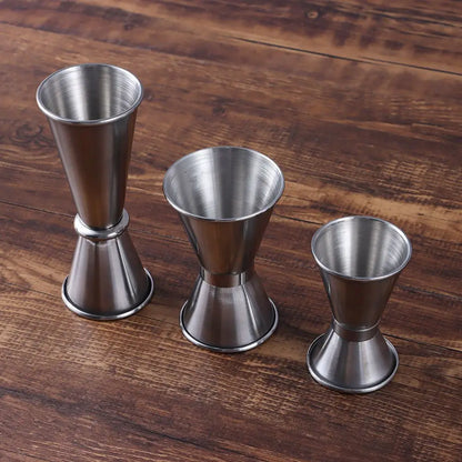 Stainless Steel Dual Shot Measure Cup for Cocktails