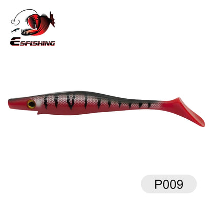 HookUpCo. Hog Shad Soft Lures for Pike Fishing - HookUpCo.