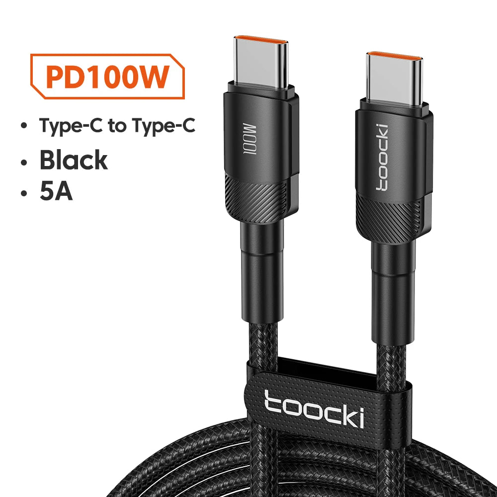 HookUpCo. 100W Type C to USB C Fast Charging Cable