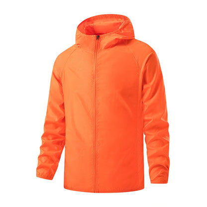 Waterproof Hiking Jacket - Unisex Windbreaker Coat