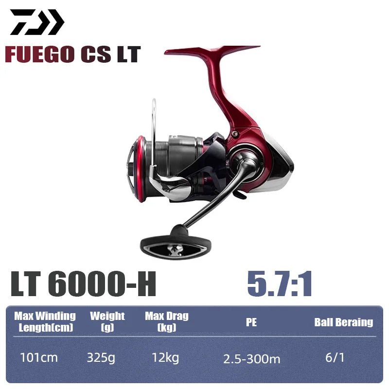HookUpCo. Fuego CS LT Spinning Reel 12kg Drag - HookUpCo.