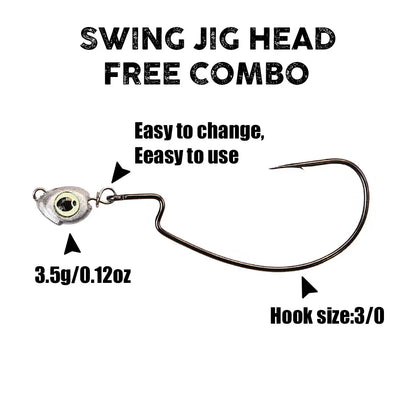 HookUpCo. Cheburashka Sinker Jig Head Weights - HookUpCo.