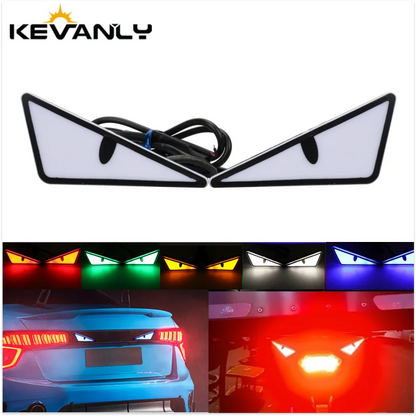 Universal LED Devil's Eye Headlights for Enhanced Safety