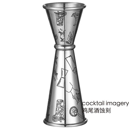 HookUpCo. Double Jigger for Perfect Cocktails