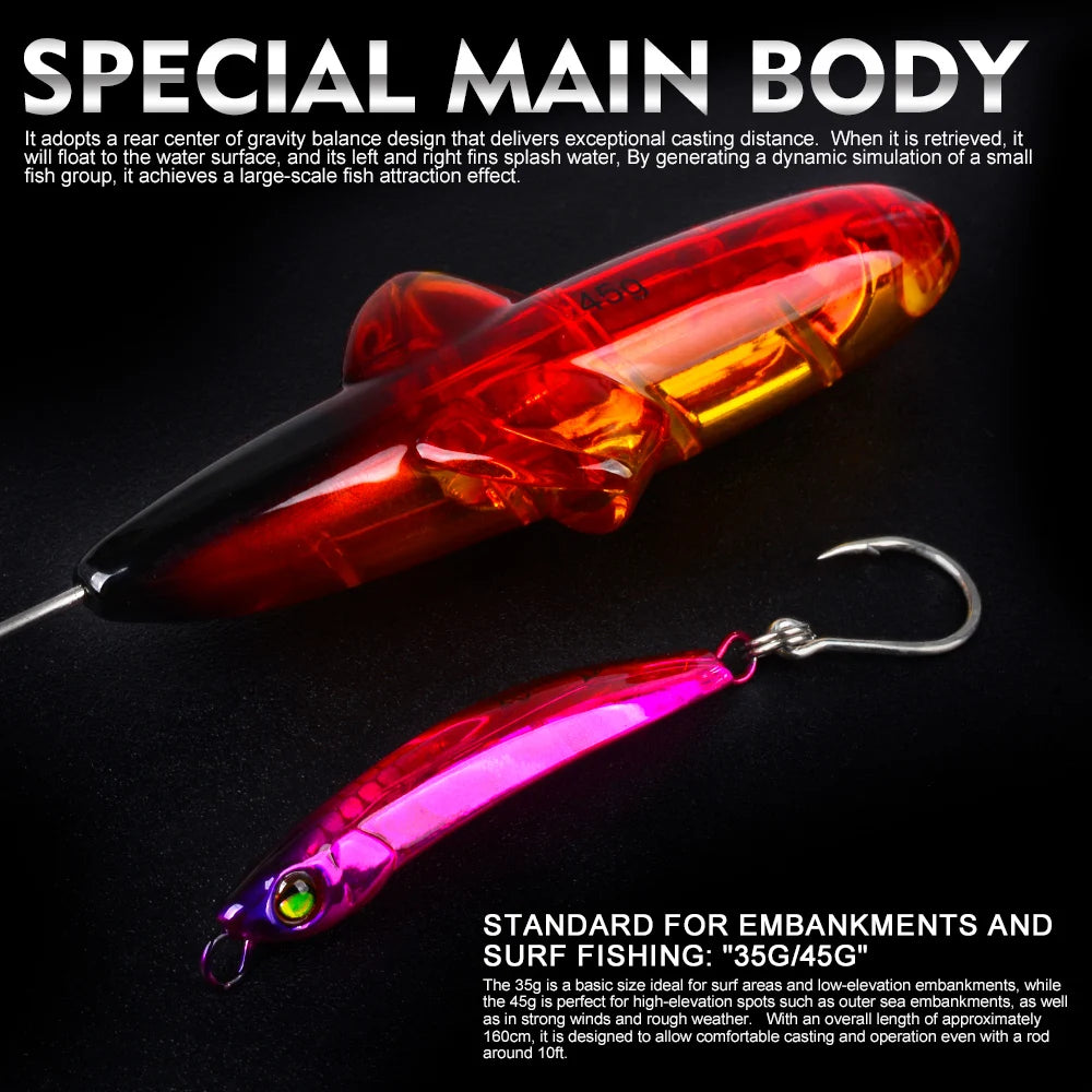 HookUpCo. Long-Range Topwater Fishing Lure