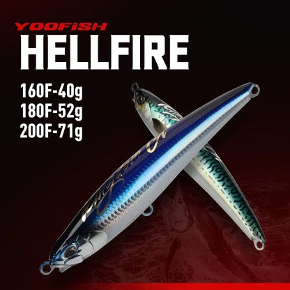 HookUpCo. GT Floating Pencil Fishing Lures 160mm - HookUpCo.