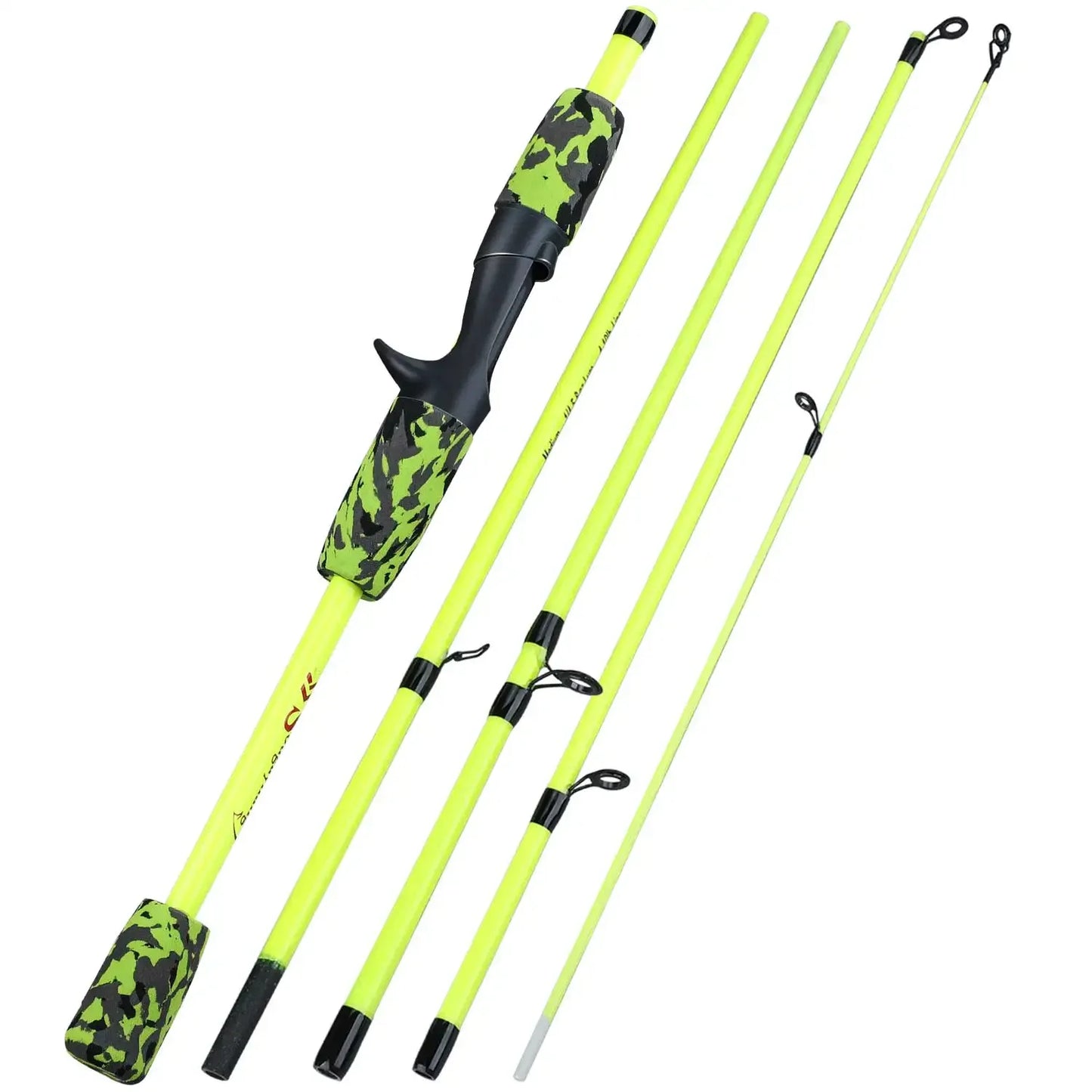 HookUpCo. 1.7m Spinning Fishing Rod for Travel - HookUpCo.