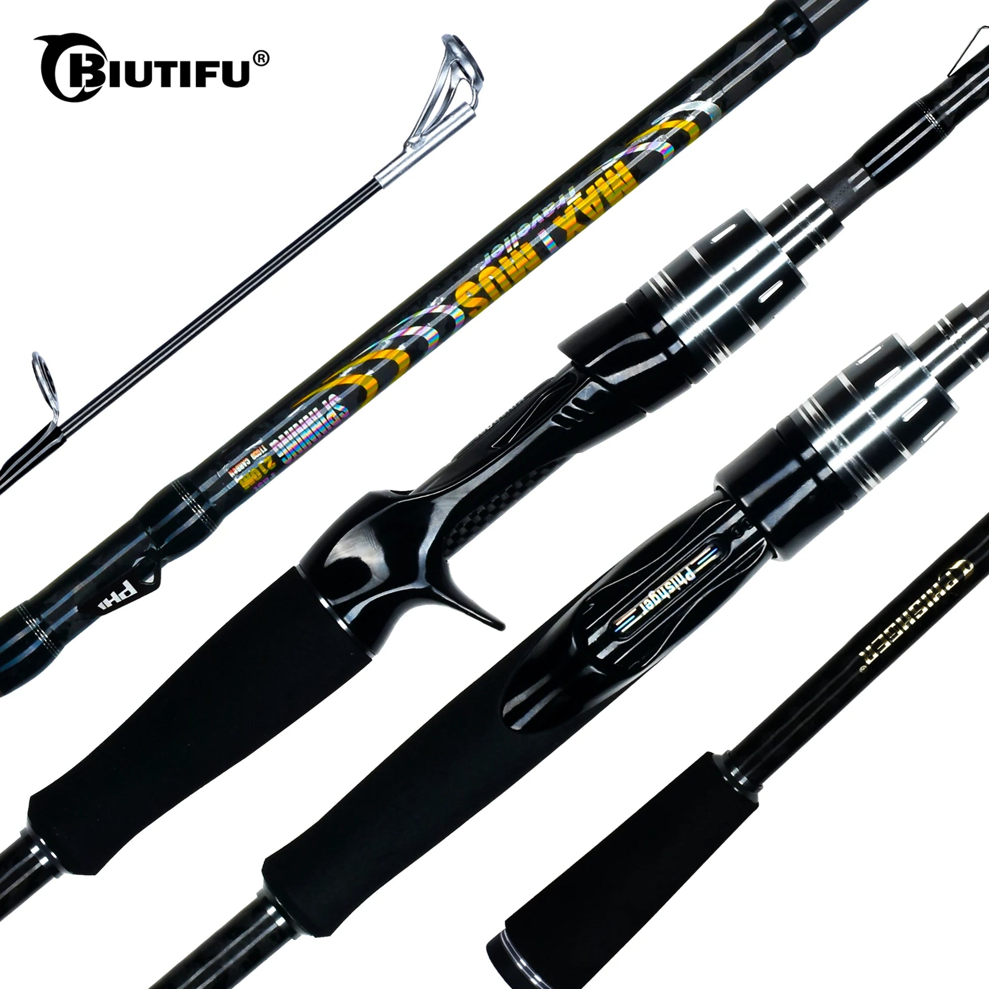 HookUpCo. Maximus Carbon Fishing Rod 1.8m-3.0m - HookUpCo.