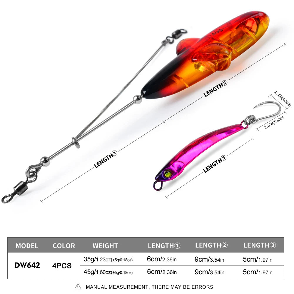 HookUpCo. Long-Range Topwater Fishing Lure