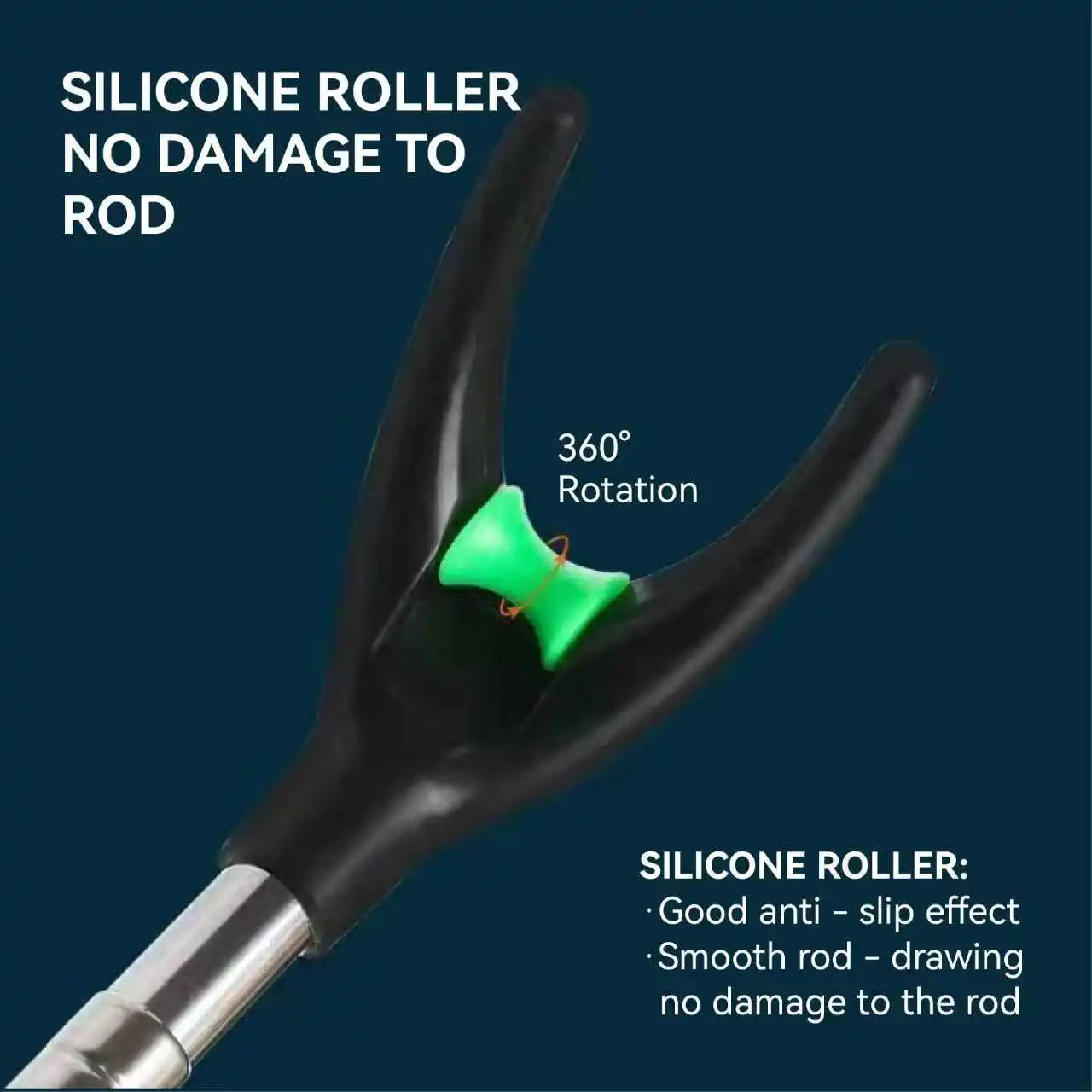 HookUpCo. Stainless Steel Telescopic Fishing Rod Holder - HookUpCo.