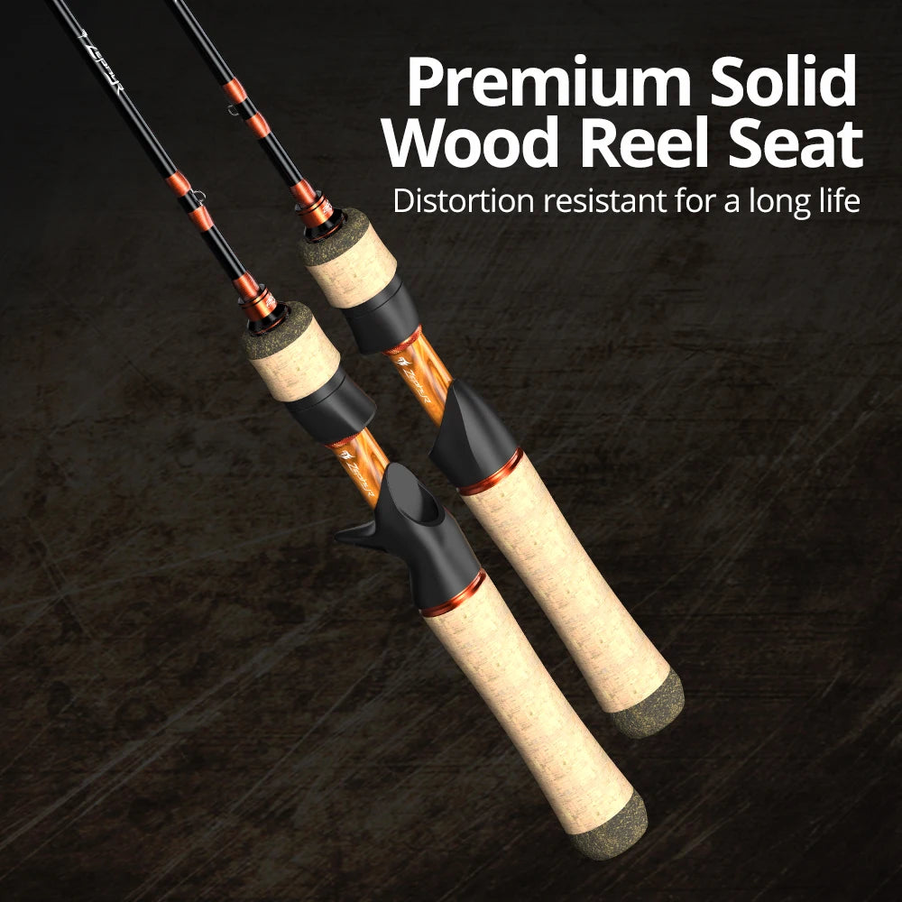 HookUpCo. Zephyr Carbon Fishing Rod for Trout