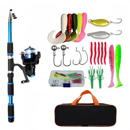 HookUpCo. Telescopic Fishing Set - HookUpCo.