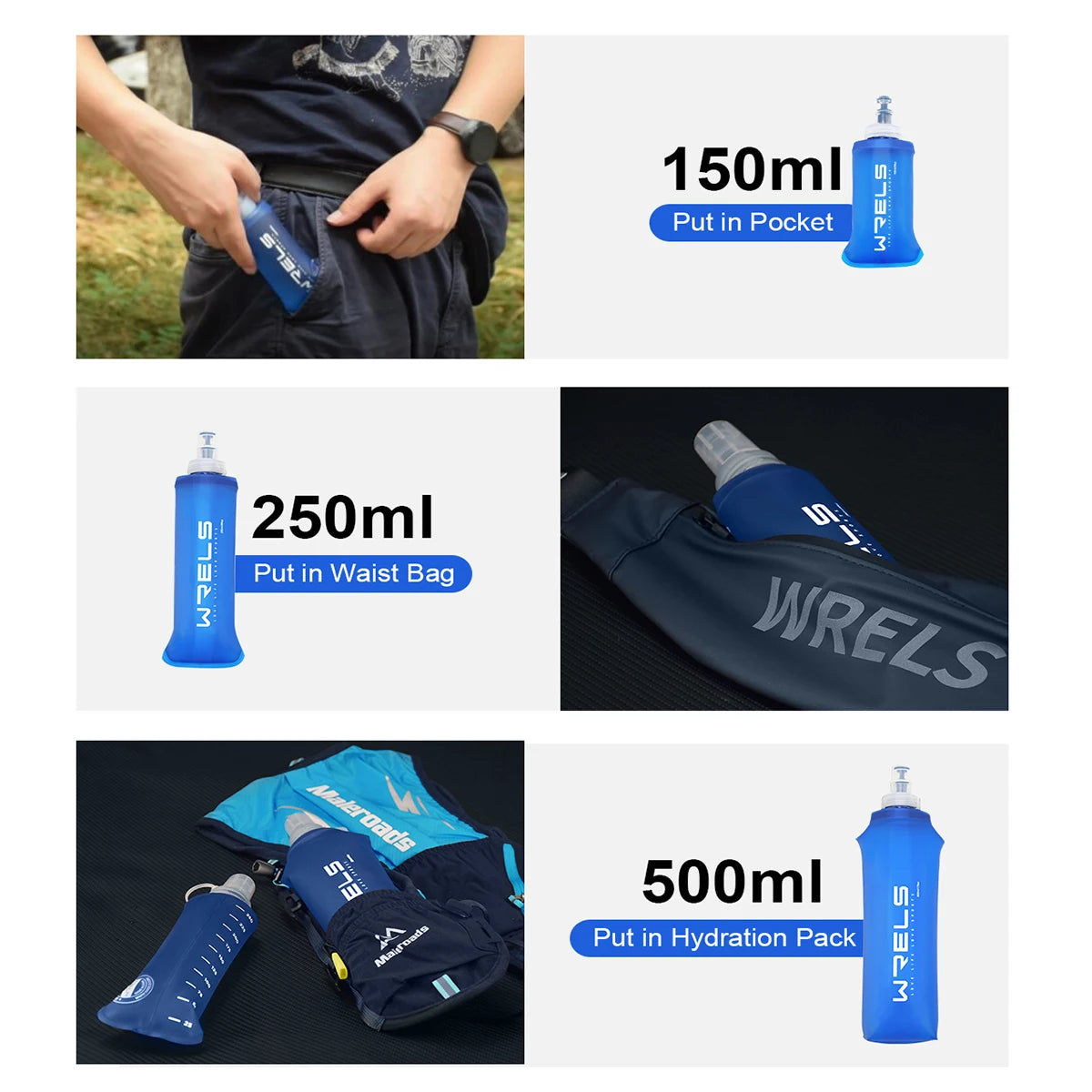 HookUpCo. Foldable Hydration Pack for Outdoor Activities - HookUpCo.