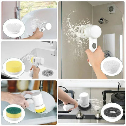Cordless Electric Spin Scrubber