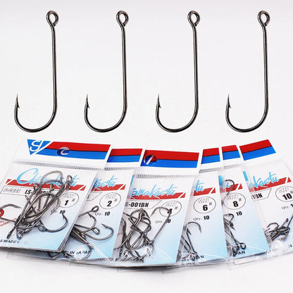 HookUpCo. 20pcs Black Sea Fishing Squid Hooks - HookUpCo.