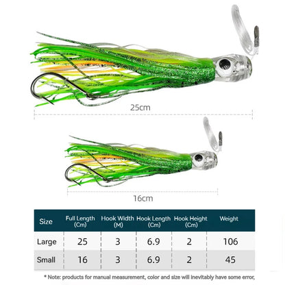 HookUpCo. Octopus Skirt Lure for Big Game Fishing