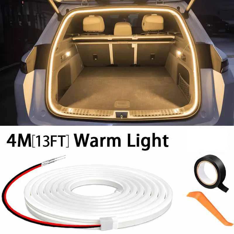 HookUpCo LED Car Trunk Light Strip