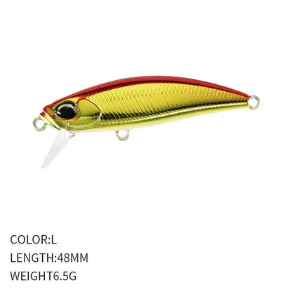 48mm Hard Fishing Lures with Great Action for Professionals
