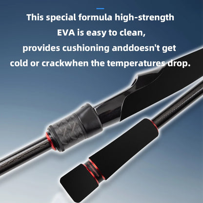 HookUpCo. Carbon Titanium Fishing Rod S862ML