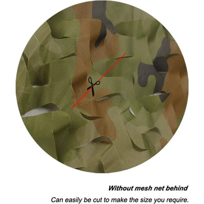 Versatile Camouflage Net Roll for Hunting and Outdoor Use