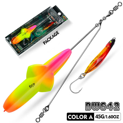 HookUpCo. Long-Range Topwater Fishing Lure