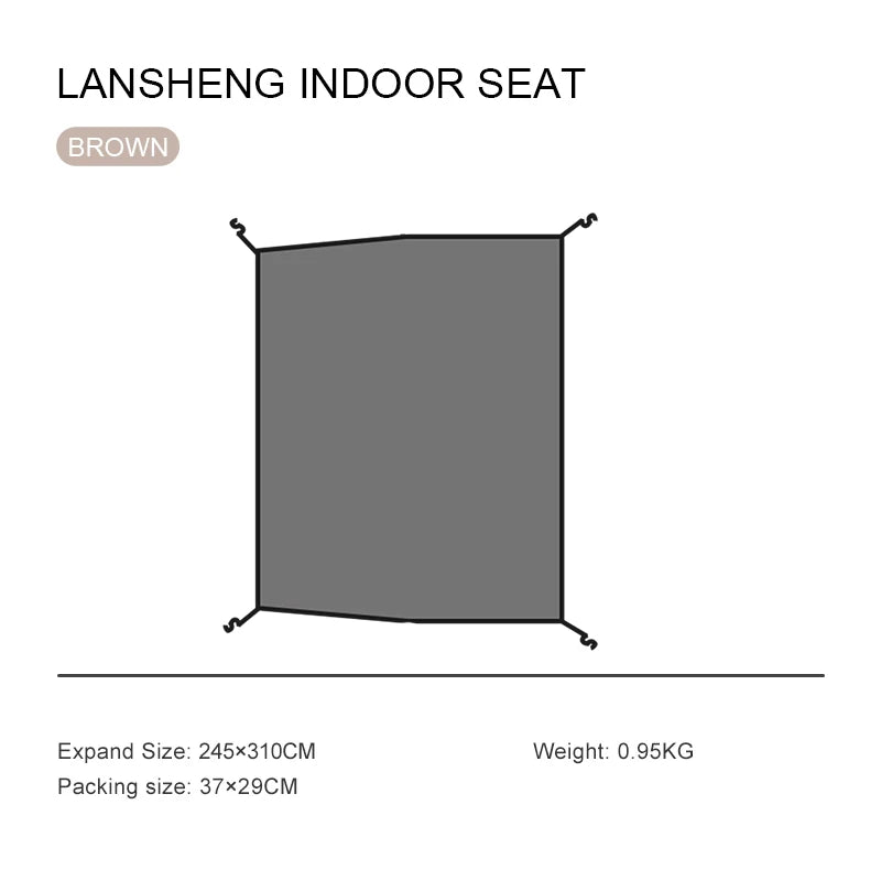 HookUpCo. Large Camping Tent with Extra Living Space - HookUpCo.