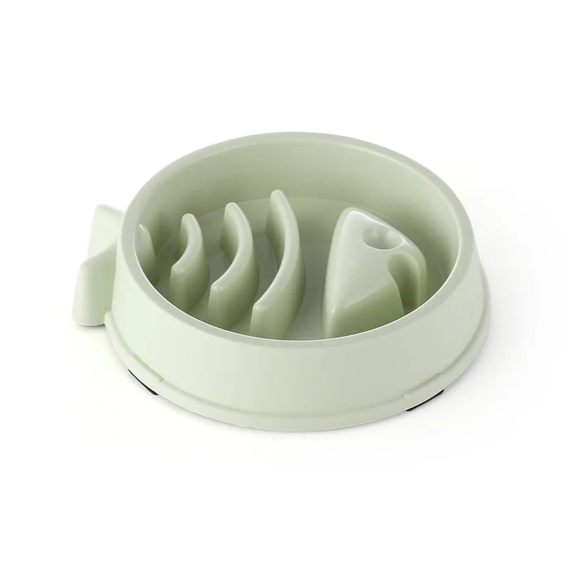 Slow Feed Anti-Choking Bowl for Cats and Dogs - Multiple Colors