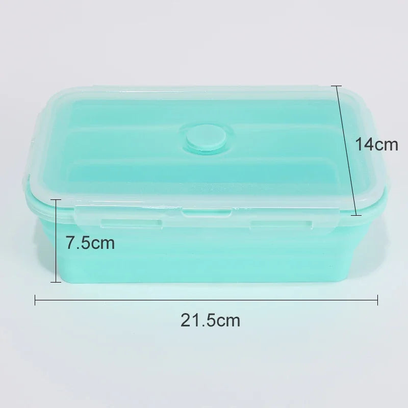 HookUpCo. Stackable Silicone Lunch Box Set