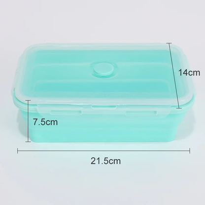 HookUpCo. Stackable Silicone Lunch Box Set