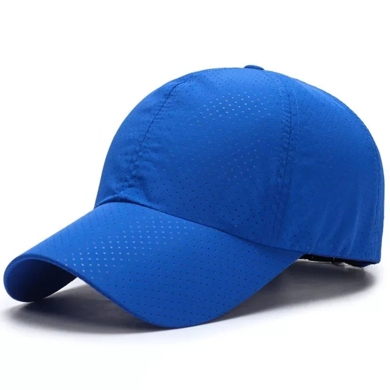 Quick-Dry Adjustable Sun Cap for Outdoor Sports