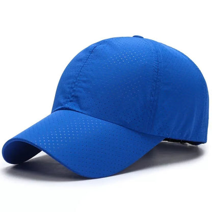 Quick-Dry Adjustable Sun Cap for Outdoor Sports