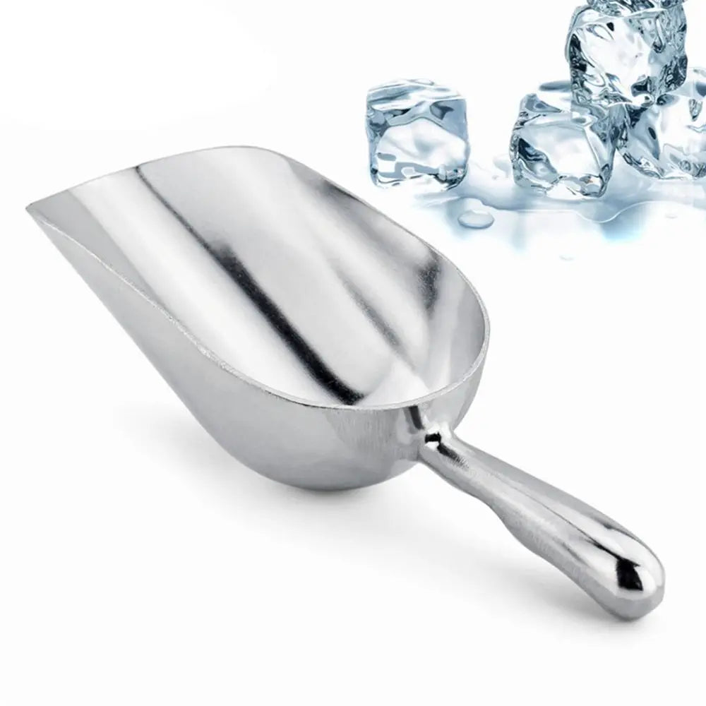 Ergonomic Aluminum Ice Scoop for All Uses