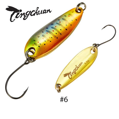 HookUpCo. Metal Spoon Lure for Trout and Bass - HookUpCo.