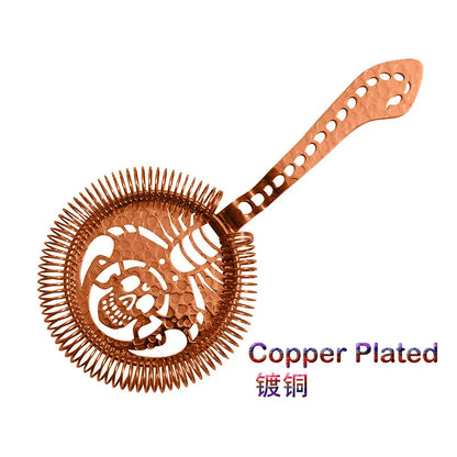 HookUpCo. Skull and Scorpion Cocktail Strainer