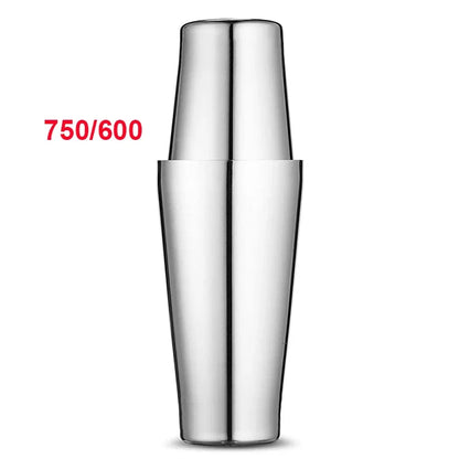 HookUpCo. Stainless Steel Cocktail Shaker Set