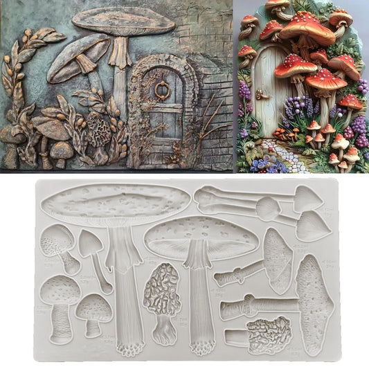 Silicone Mould for Cake Decorating, Chocolate and Clay Crafts