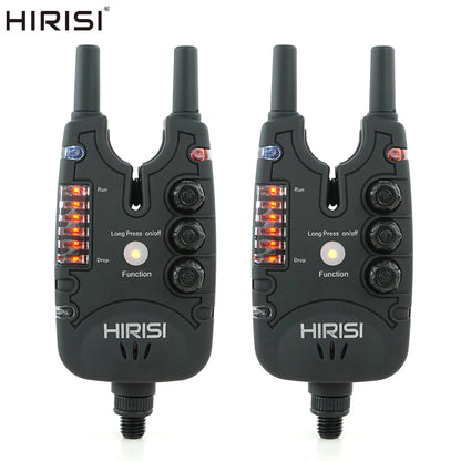 HookUpCo. LED Fishing Bite Alarms with Adjustable Settings - HookUpCo.
