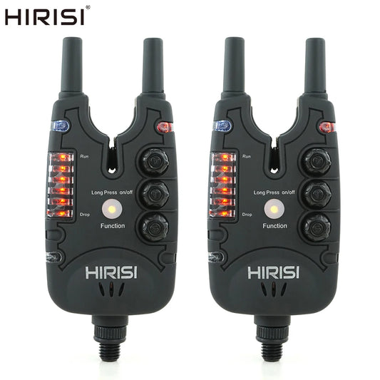 HookUpCo. LED Fishing Bite Alarms with Adjustable Settings - HookUpCo.