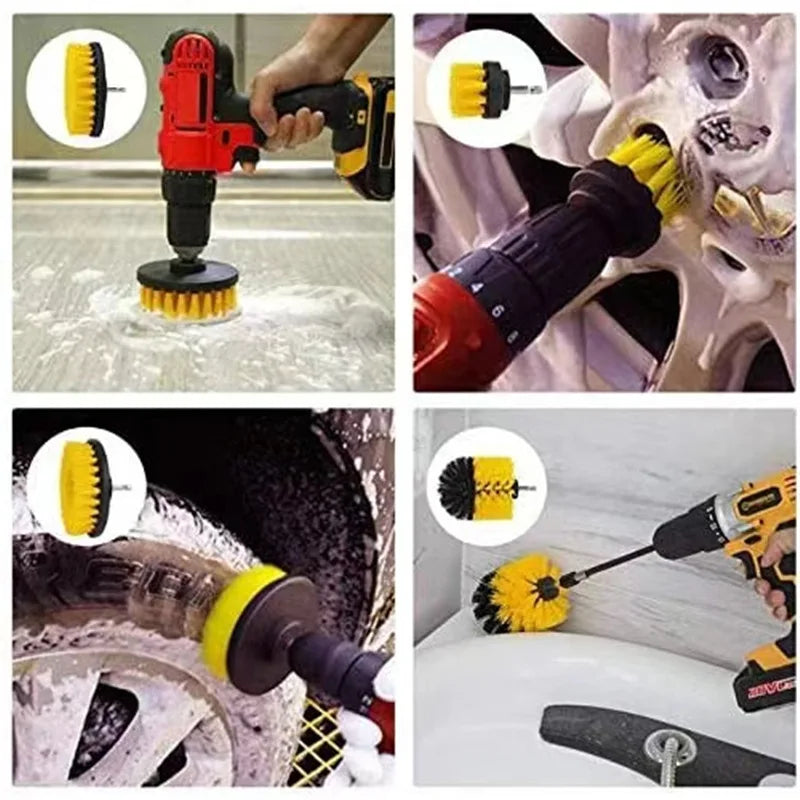 HookUpCo. Drill Brush Cleaning Set