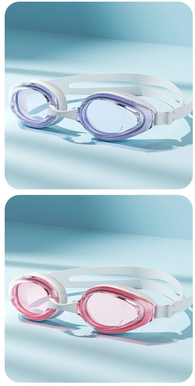 Swimming Goggles Professional Waterproof Swim Eyewear Glasses Anti-fog 100% UV Protection No Leaking For Adult Men Women Youth