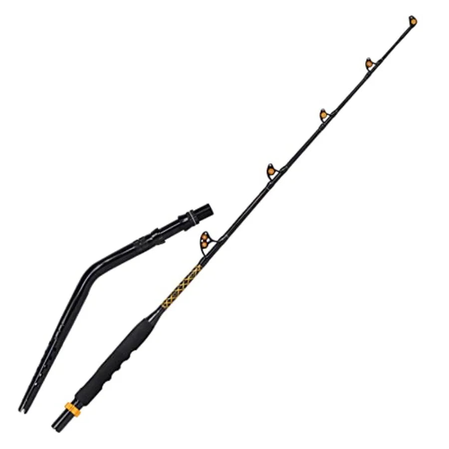 HookUpCo. Bent Butt Saltwater Fishing Rod 2-Piece - HookUpCo.
