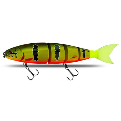 Jointed Floating Swimbait Lure for Big Bass and Catfish