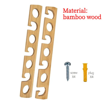 HookUpCo. Wooden Fishing Rod Storage Rack - HookUpCo.