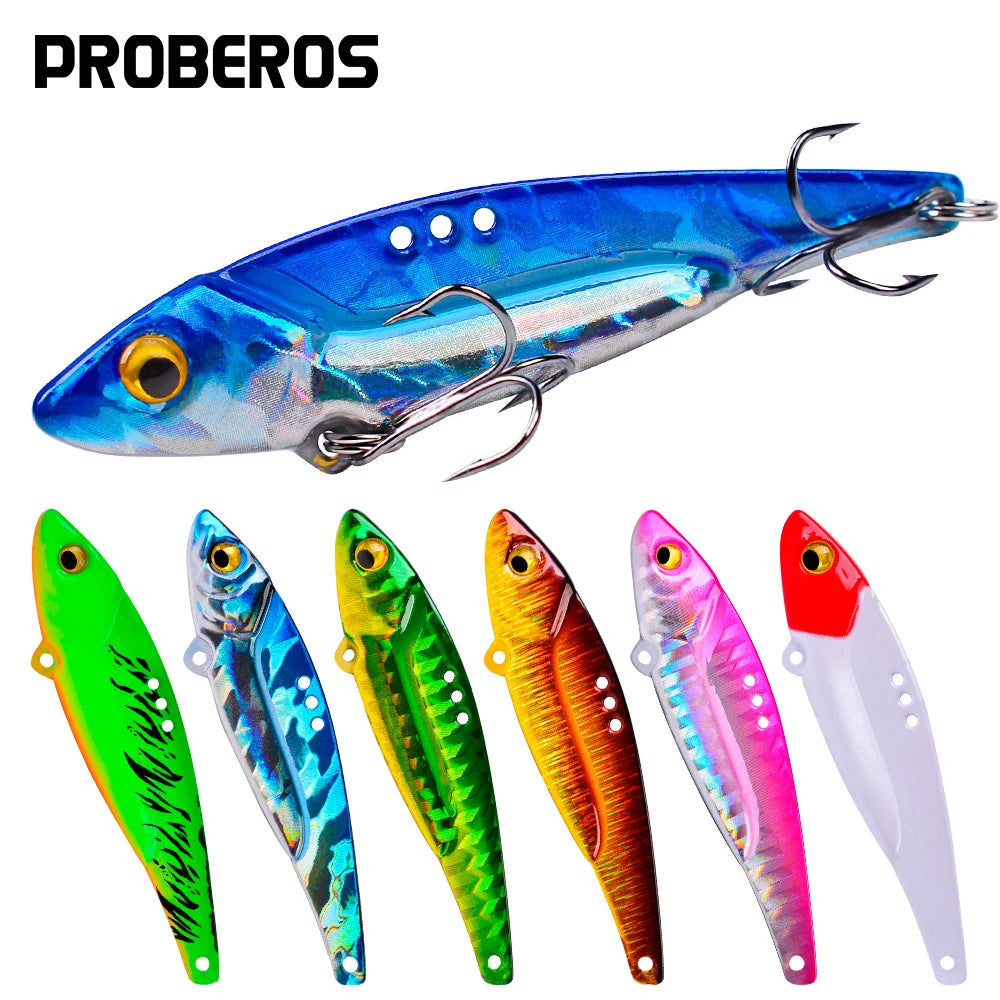 HookUpCo. Vibrating Spoon Bass Fishing Lure - HookUpCo.