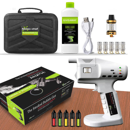 USB Powered Smoked Bubble Gun for Culinary Delights